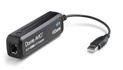 USB адаптеры Audinate AVIO