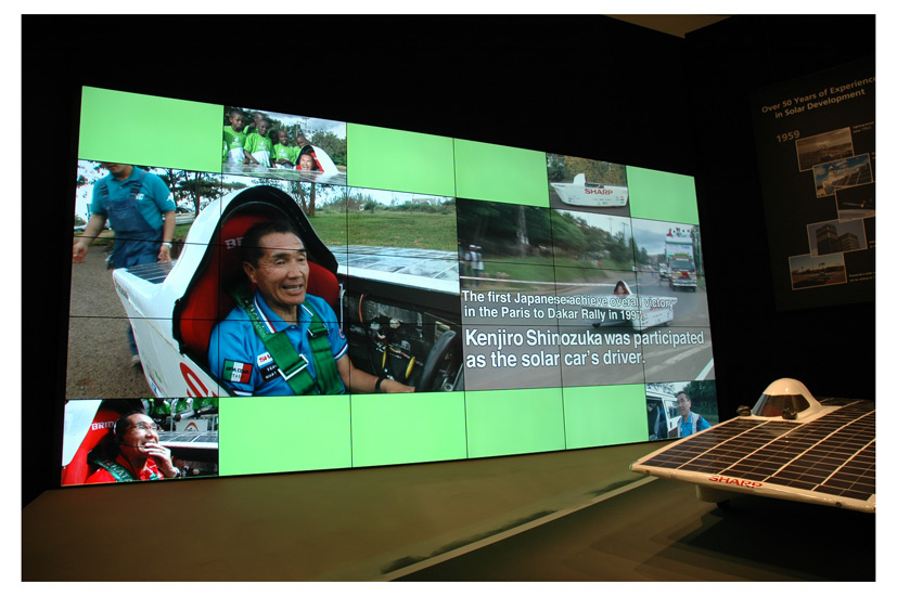 Видеостена Sharp LCD-monitor PN-V601