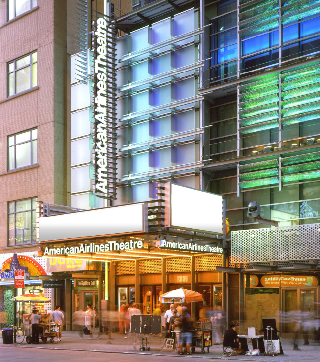 Out Board TiMax, Бродвей, American Airlines Theatre