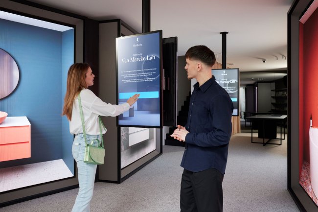 Leyard поставляет светодиодные дисплеи для цифрового шоурума Van Marcke, фото-2